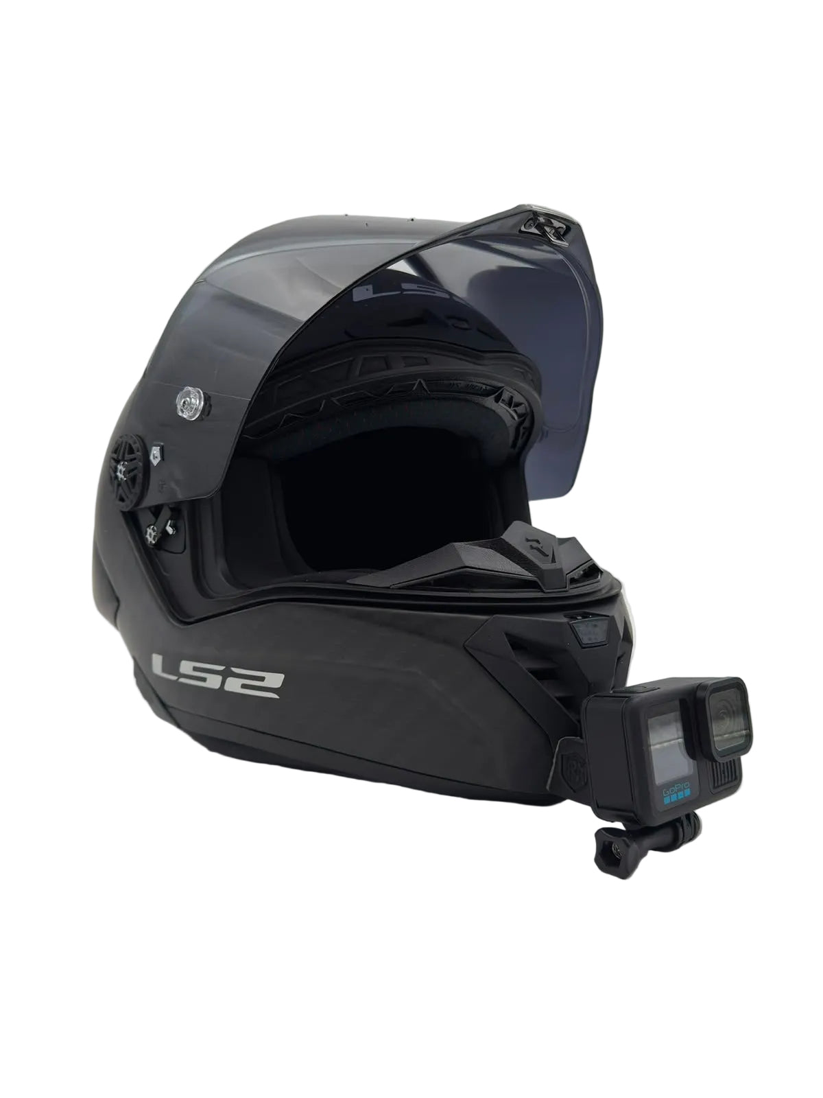 LS2 FF805 THUNDER CARBON GP MOUNT | Täydellinen paketti