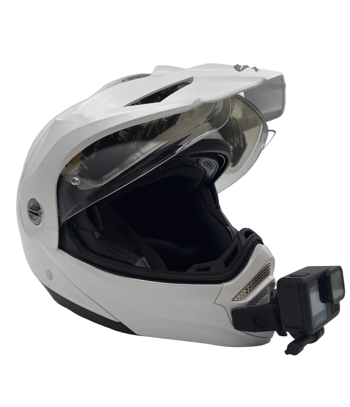 scorpion adx2 helmet ADX-2 (Galane Matte Black/Silver) or swapping the face SCORPION ADX-2 MOUNT | Complete