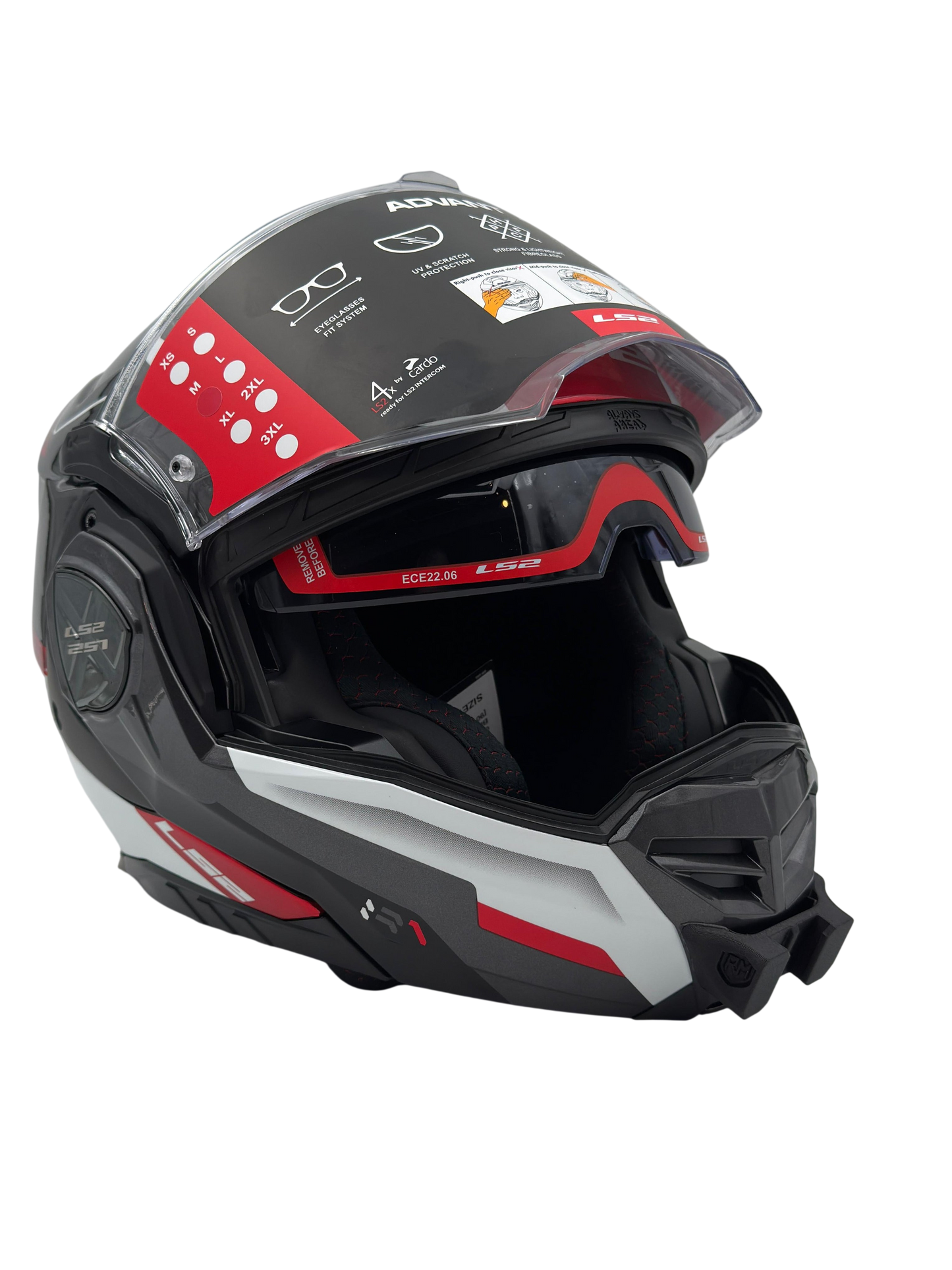 LS2 ADVANT X MOUNT | Täydellinen paketti